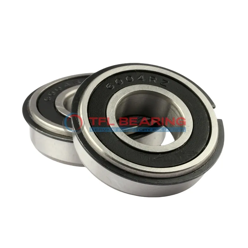 Snap Ring Groove Ball Bearings 6205-RSNBR